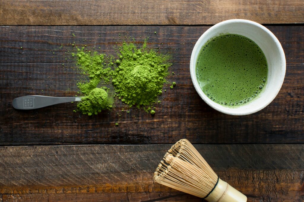 příprava matcha tea